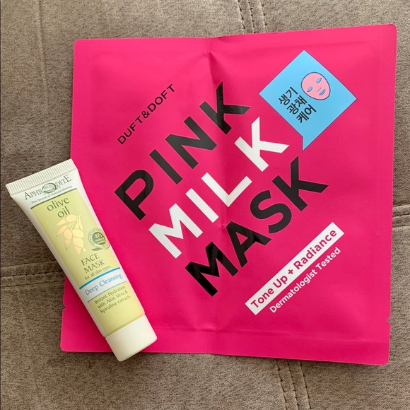 NWT 2 face masks : 1 sheet /1 cream - Picture 2 of 3